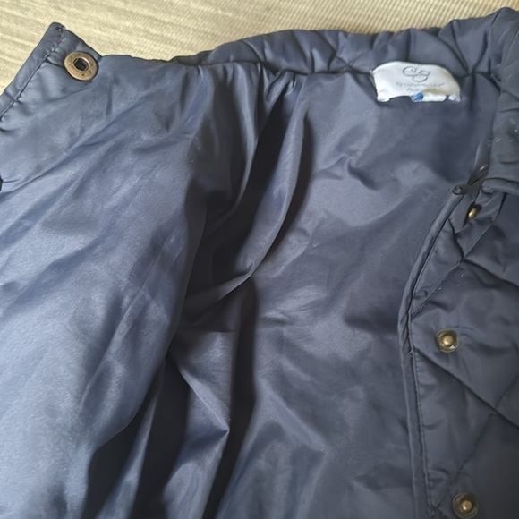 CZ by Carolina Zapf EUC Like New Unisex Quilted Jacket Snap Closure - Picture 4 of 6